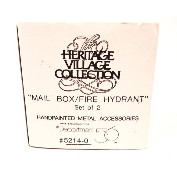 Heritage Village Collection Dept. 56 "Fire Hydrant" #5214-0 (Fire Hydrant Only!) - Picture 3 of 5